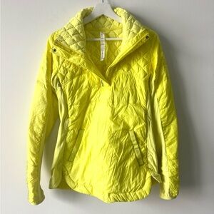 Lululemon What the Fluff Down Filled Pullover Sz 8 EUC